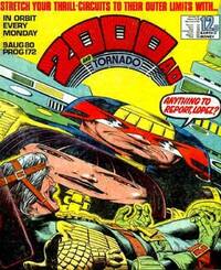 Judge Dredd 2000 A.D. # 172, August 1980 magazine back issue cover image