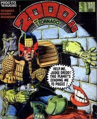 Judge Dredd 2000 A.D. # 173, August 1980 magazine back issue cover image