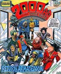 Judge Dredd 2000 A.D. # 203, March 1981 magazine back issue cover image