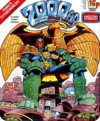 Judge Dredd 2000 A.D. # 204, March 1981 magazine back issue cover image