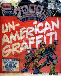 Judge Dredd 2000 A.D. # 206, April 1981 magazine back issue cover image