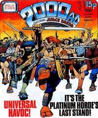 Judge Dredd 2000 A.D. # 217, June 1981 magazine back issue cover image
