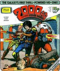 Judge Dredd 2000 A.D. # 218, June 1981 magazine back issue cover image