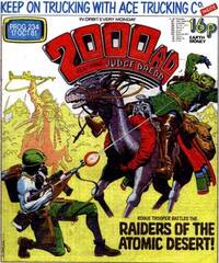 Judge Dredd 2000 A.D. # 234, October 1981 magazine back issue cover image