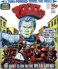 Judge Dredd 2000 A.D. # 243, December 1981 magazine back issue cover image