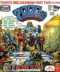Judge Dredd 2000 A.D. # 246, January 1982 magazine back issue cover image
