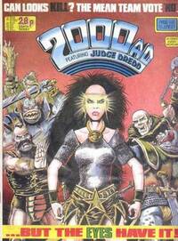 Judge Dredd 2000 A.D. # 526, June 1987 magazine back issue cover image