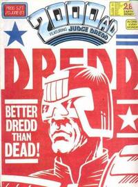 Judge Dredd 2000 A.D. # 527, June 1987 magazine back issue cover image