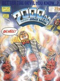 Judge Dredd 2000 A.D. # 528, June 1987 magazine back issue cover image
