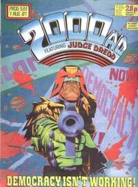 Judge Dredd 2000 A.D. # 533, August 1987 magazine back issue cover image