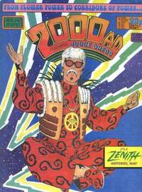 Judge Dredd 2000 A.D. # 540, September 1987 magazine back issue cover image