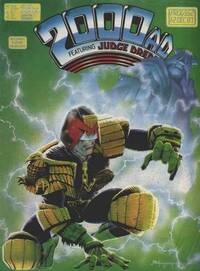 Judge Dredd 2000 A.D. # 552, December 1987 magazine back issue cover image