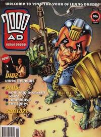Judge Dredd 2000 A.D. # 921, January 1995 magazine back issue cover image