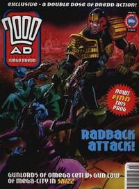 Judge Dredd 2000 A.D. # 924, January 1995 magazine back issue cover image