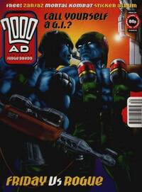 Judge Dredd 2000 A.D. # 930, March 1995 magazine back issue cover image