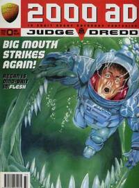 Judge Dredd 2000 A.D. # 977, February 1996 magazine back issue cover image