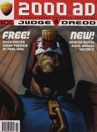 Judge Dredd 2000 A.D. # 990, May 1996 magazine back issue cover image