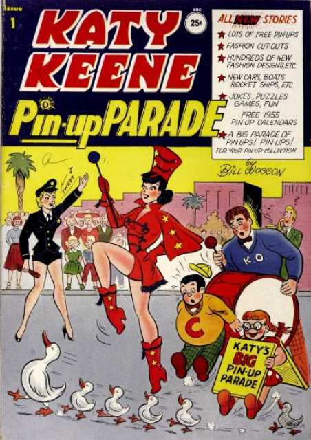 Katy Keene Pin Up Parade Comic Book Back Issues by A1 Comix