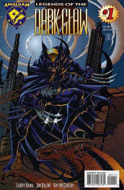Legends of the Dark Claw Comic Book Back Issues of Superheroes by A1Comix