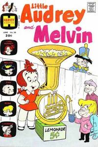 Little Audrey and Melvin # 58, June 1973 magazine back issue cover image