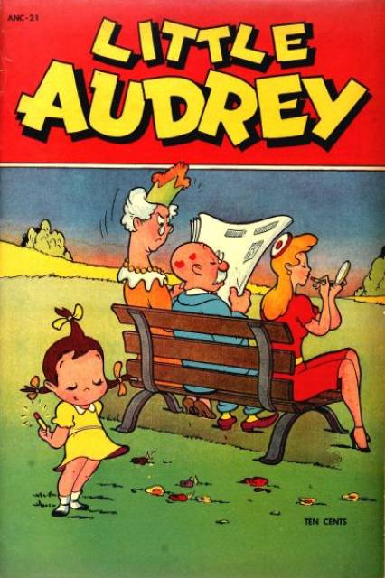 Little Audrey Comic Book Back Issues of Superheroes by A1Comix