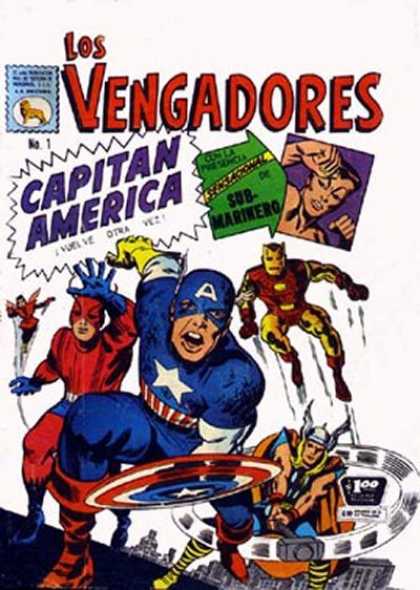 Los Vengadores (Mexico) Comic Book Back Issues by A1 Comix