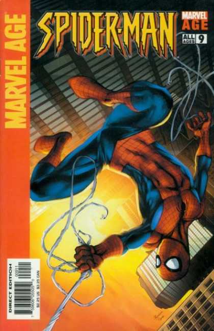 Marvel Age Spider-Man # 9, Marvel Age Spider-Man # 9 Comic Book Back Issue Published by Marvel Comics, 