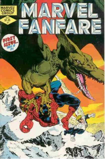 Marvel Fanfare Comic Book Back Issues by A1 Comix