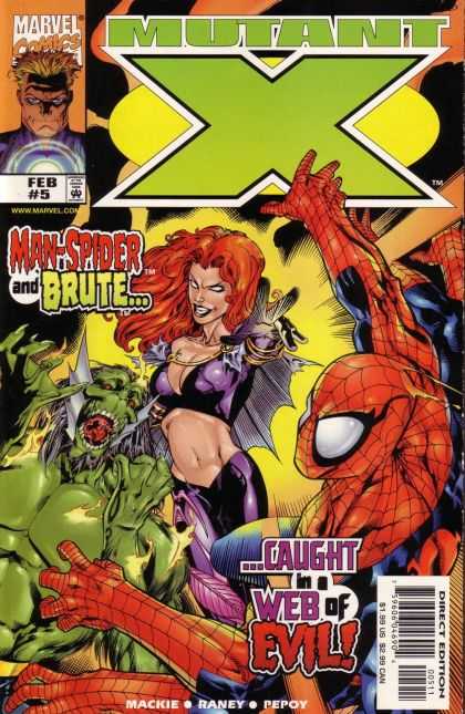 Mutant X # 5 magazine reviews