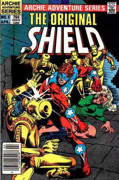 Original Shield Comic Book Back Issues by A1 Comix