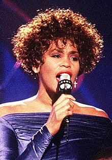 Whitney Houston Famous Celebrity