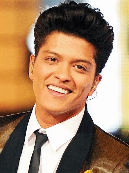 Bruno Mars Famous Celebrity