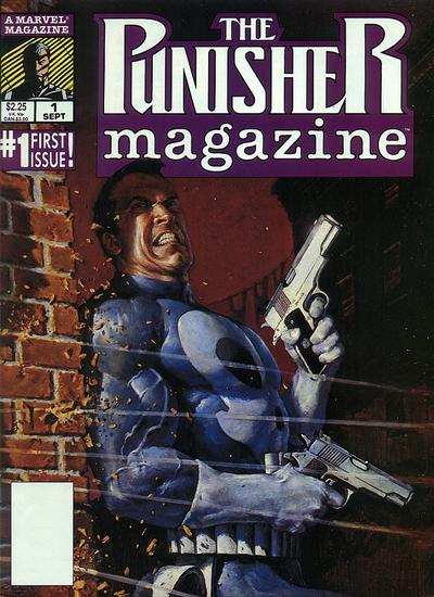 Punisher Magazine Comic Book Back Issues by A1 Comix