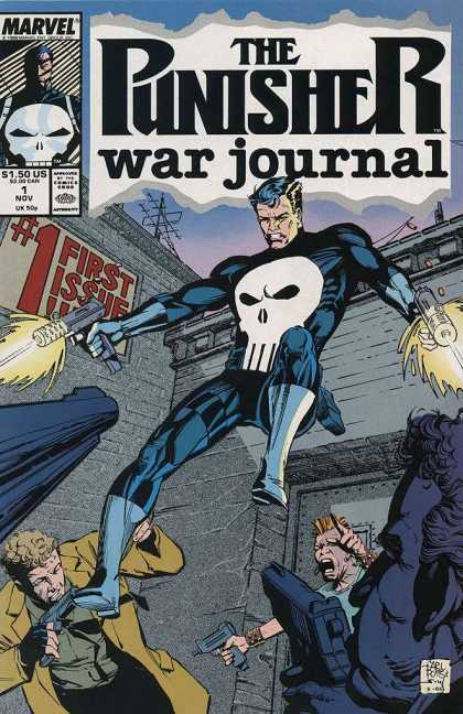 Punisher War Journal Comic Book Back Issues of Superheroes by A1Comix