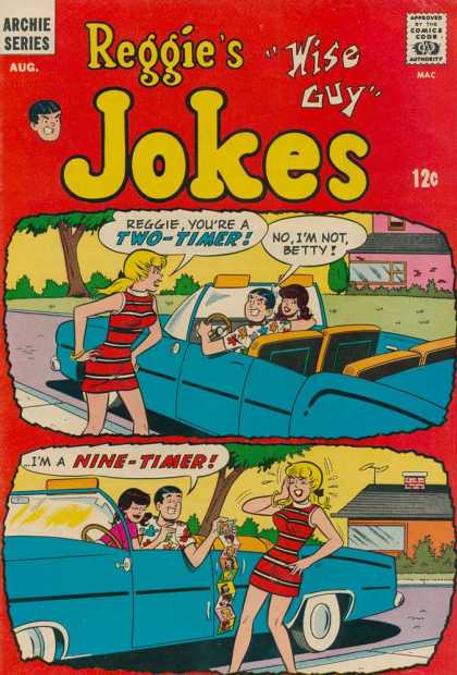 Reggie's Wise Guy Jokes Comic Book Back Issues by A1 Comix