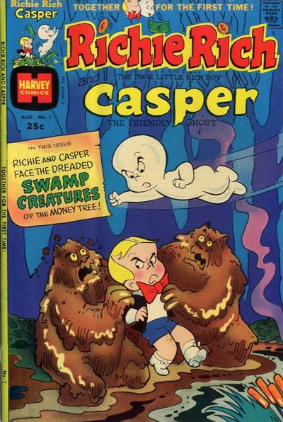 Richie Rich & Casper Comic Book Back Issues of Superheroes by A1Comix