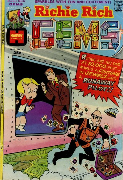 Richie Rich Gems Comic Book Back Issues by A1 Comix