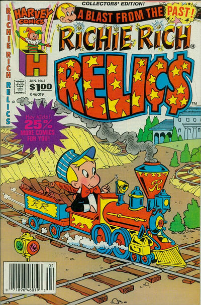 Richie Rich Relics Comic Book Back Issues by A1 Comix