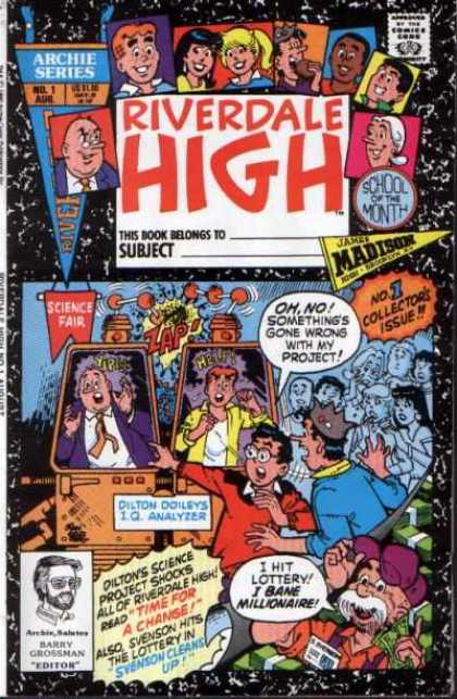 Riverdale High Comic Book Back Issues by A1 Comix