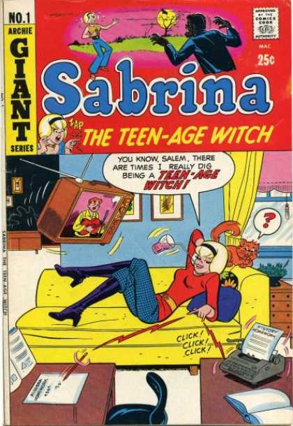 Sabrina: The Teen-Age Witch Comic Book Back Issues of Superheroes by A1Comix