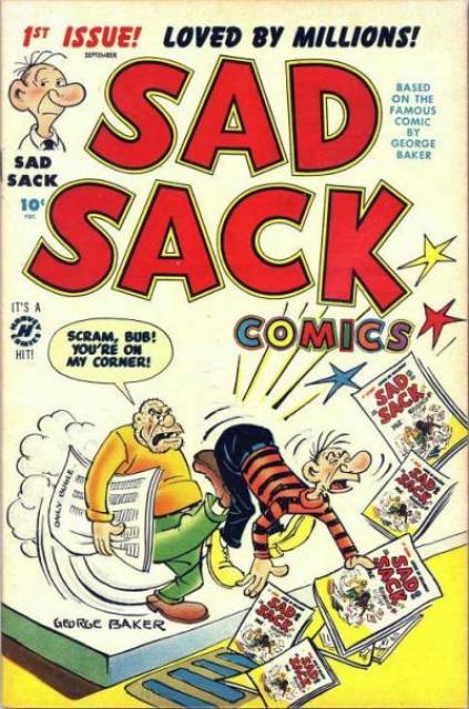 Sad Sack Comics Comic Book Back Issues of Superheroes by A1Comix