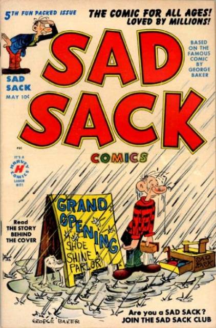 Sad Sack # 5 magazine reviews