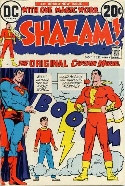 Shazam! Comic Book Back Issues by A1 Comix