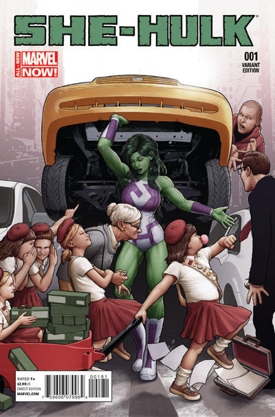She-Hulk 2014 Comic Book Back Issues of Superheroes by A1Comix