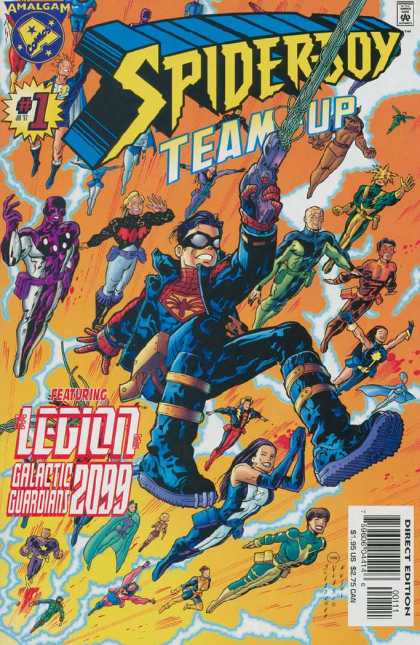 Spider-Boy Team-Up Comic Book Back Issues by A1 Comix