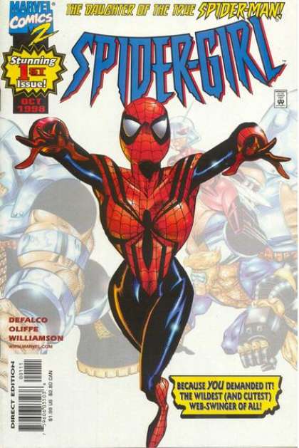 Spider-Girl Comic Book Back Issues by A1 Comix