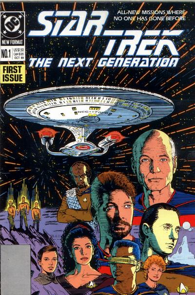 Star Trek The Next Generation Comic Book Back Issues of Superheroes by A1Comix