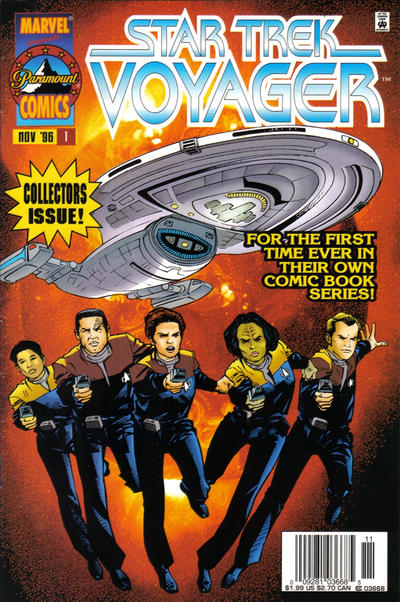 Star Trek Voyager Comic Book Back Issues of Superheroes by A1Comix