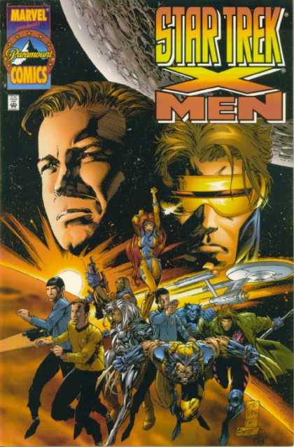 Star-Trek X-Men Comic Book Back Issues by A1 Comix
