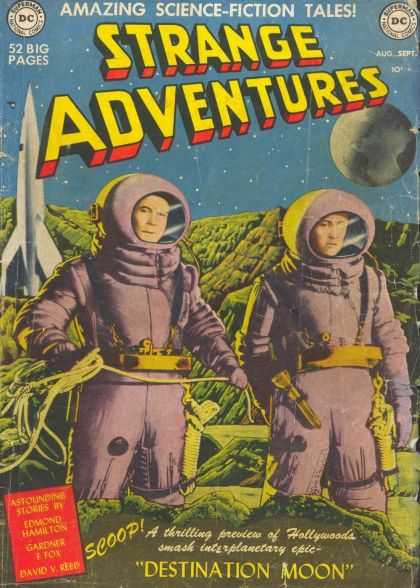 Strange Adventures Comic Book Back Issues by A1 Comix
